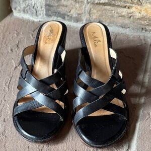 Black Women's Strappy Sandals